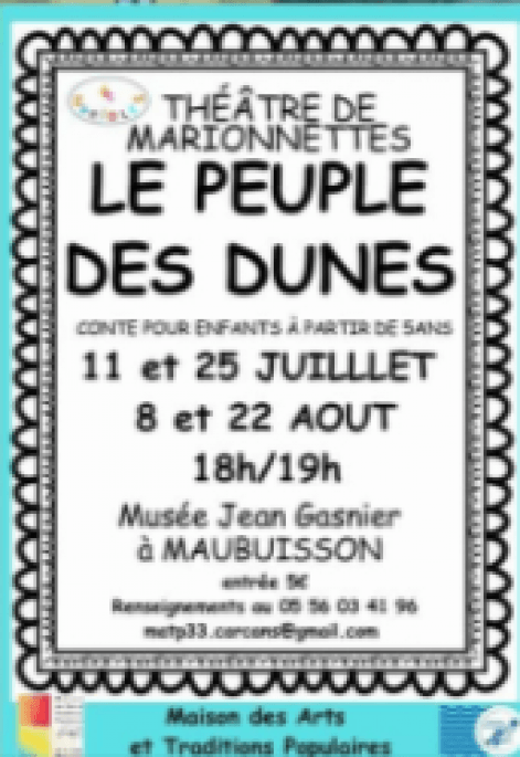 11 et 25 juillet - Le peuple des dunes CM