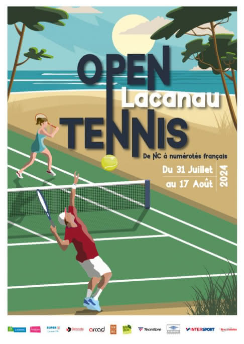 31 juillet au 17 aout open tennis lo