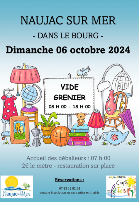 06.10.24 - Vide-grenier - Naujac