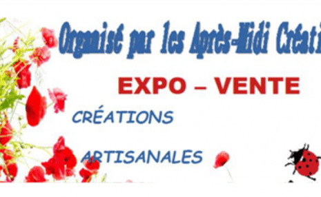 Exposition vente de créations artisanales