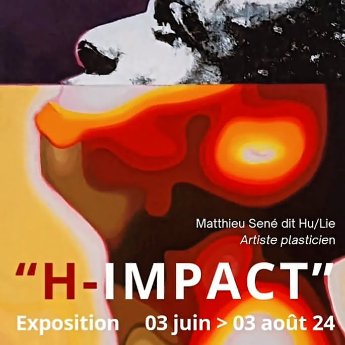 3 juin au 3 août expo H-Impact de Matthieu Sené