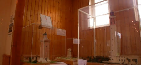 Musée phare de Cordouan- Salle maquettes