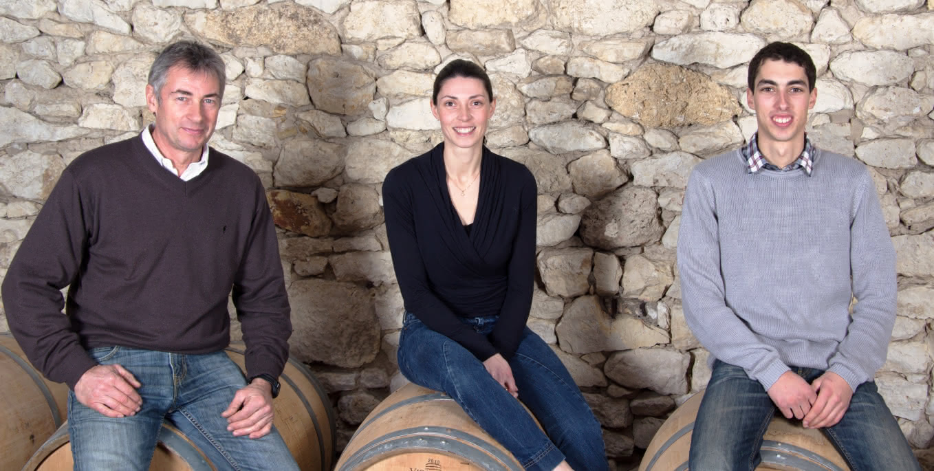 Jean-Pierre, Mélissa & Loïc BERGEY, Viticulteurs-Oenologue