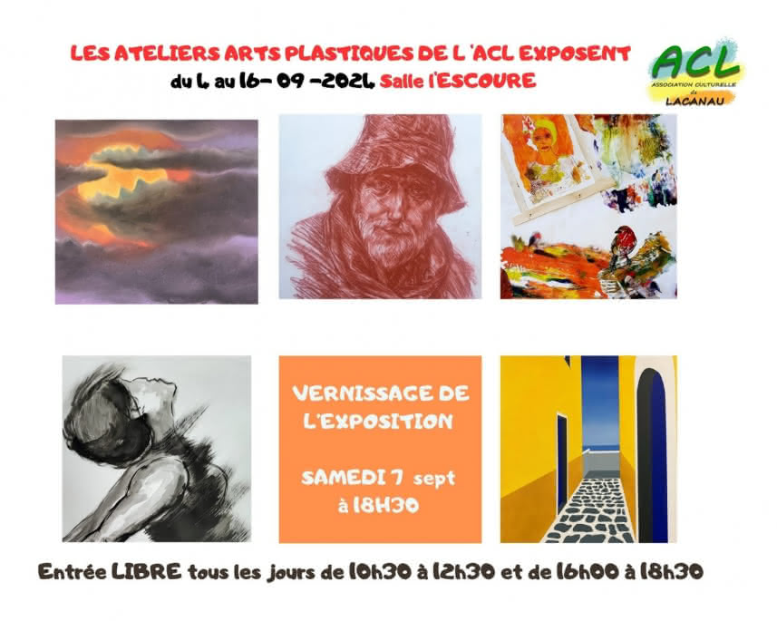 7 septembre vernissage expo acl lo