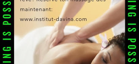 Massage INSTITUT DAVINA Lacanau Spa